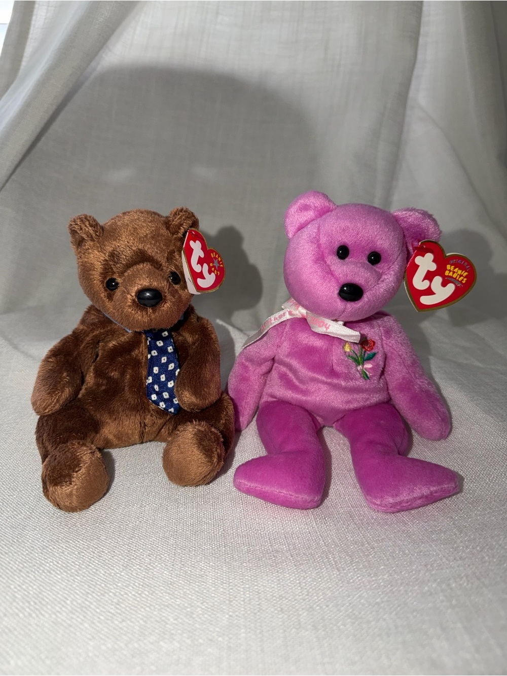 Ty Beanie Babies mother’s and Father’s Day Bears